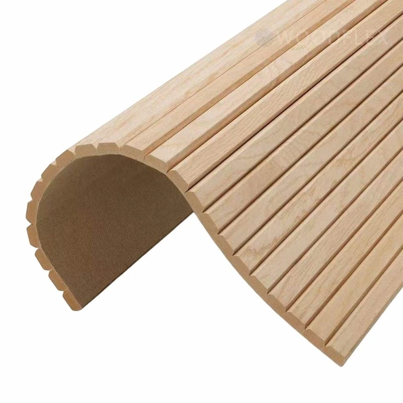Ohýbatelný geometrický trapézový panel velký formát