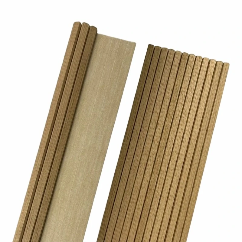Flexible Trapezoidal Wall Panel Large Format MDF factory