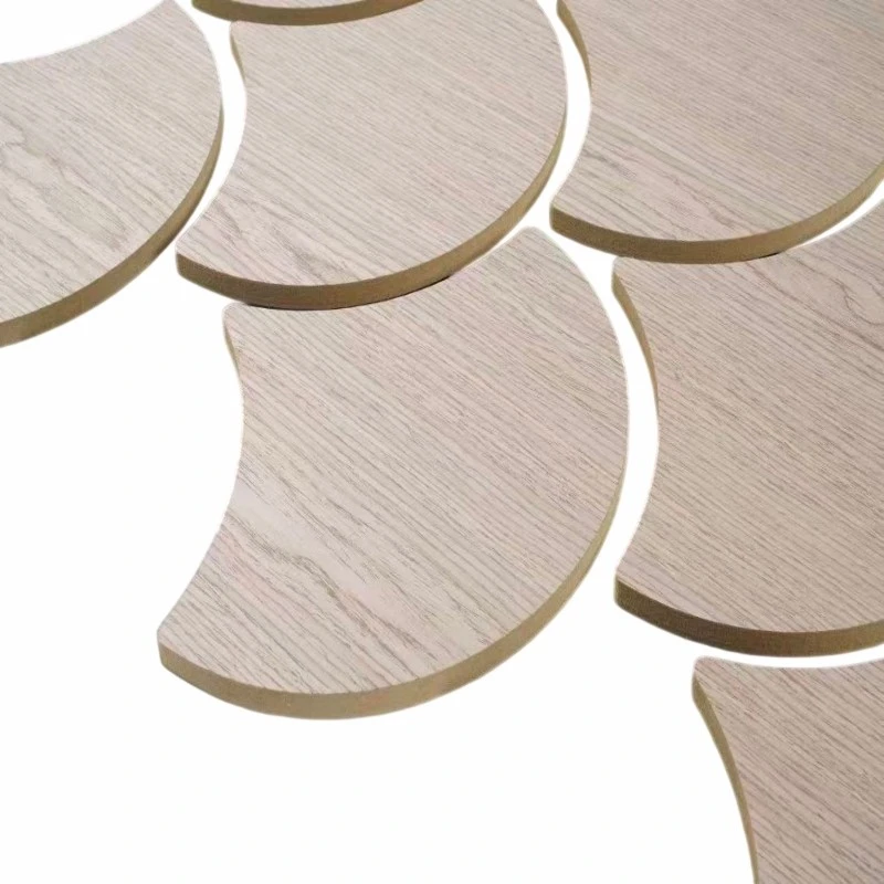 Geometric Acoustic Wall Tiles Tech Wood Finish suppliers