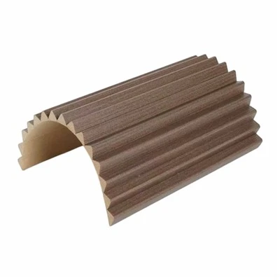 Asymetrické 3D nástěnné PVC zakřivené interiéry
